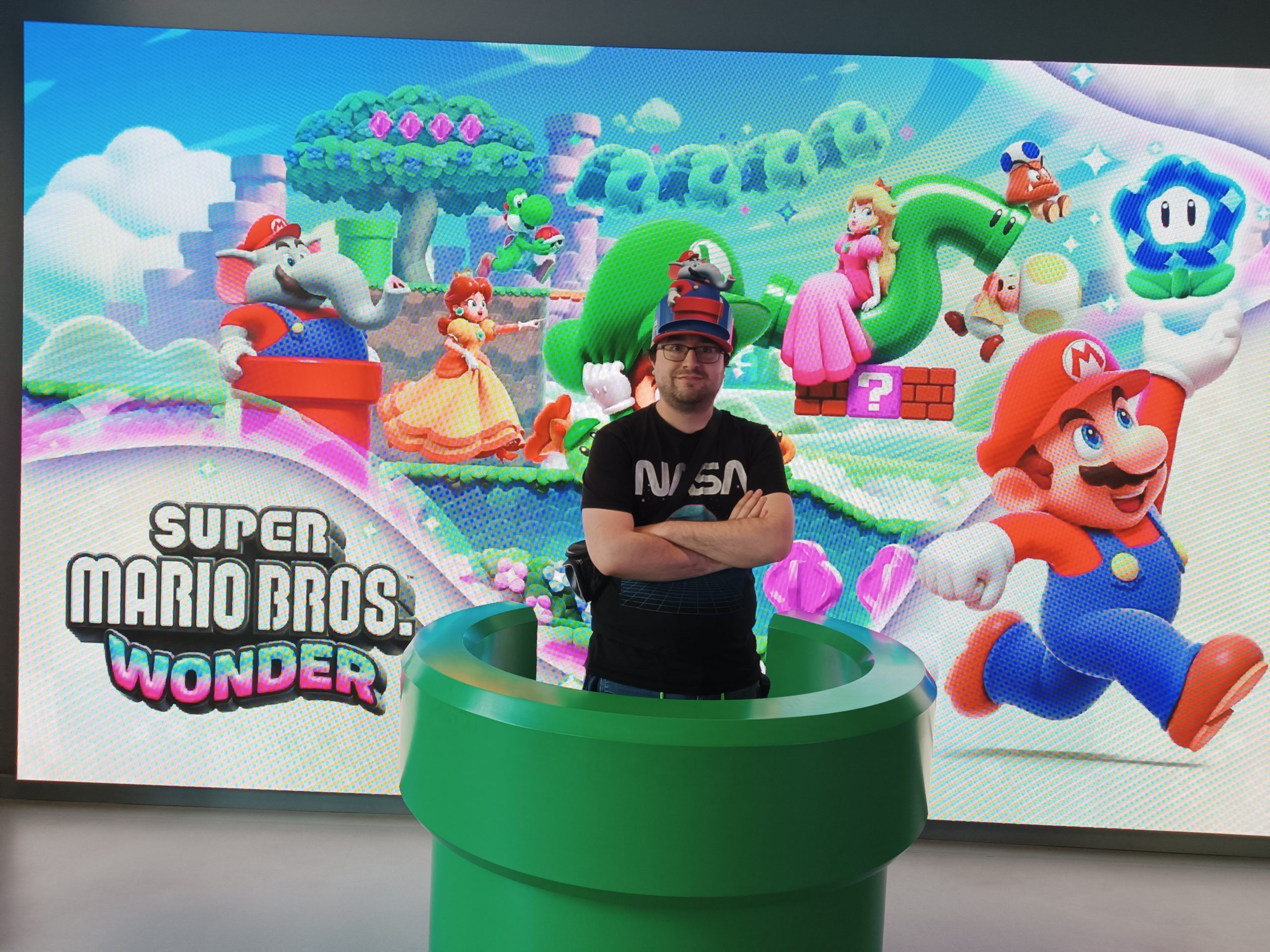Super Mario Immersive Hub foto tubo